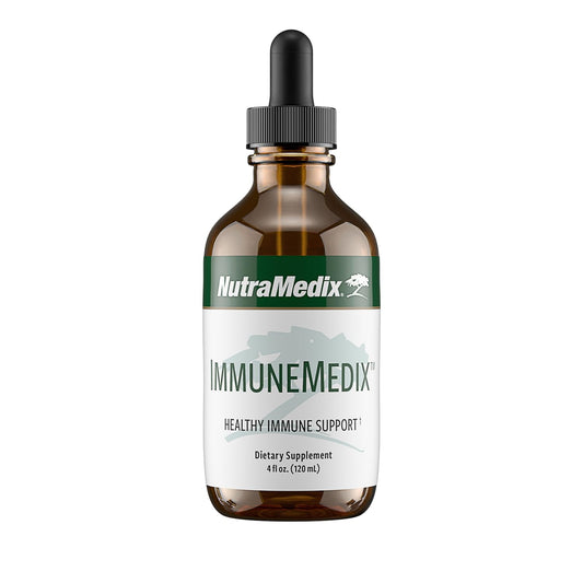 Front view of NutraMedix ImmuneMedix bottle