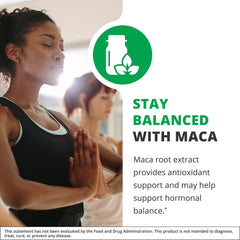 Application of Maca liquid drops showing dropper