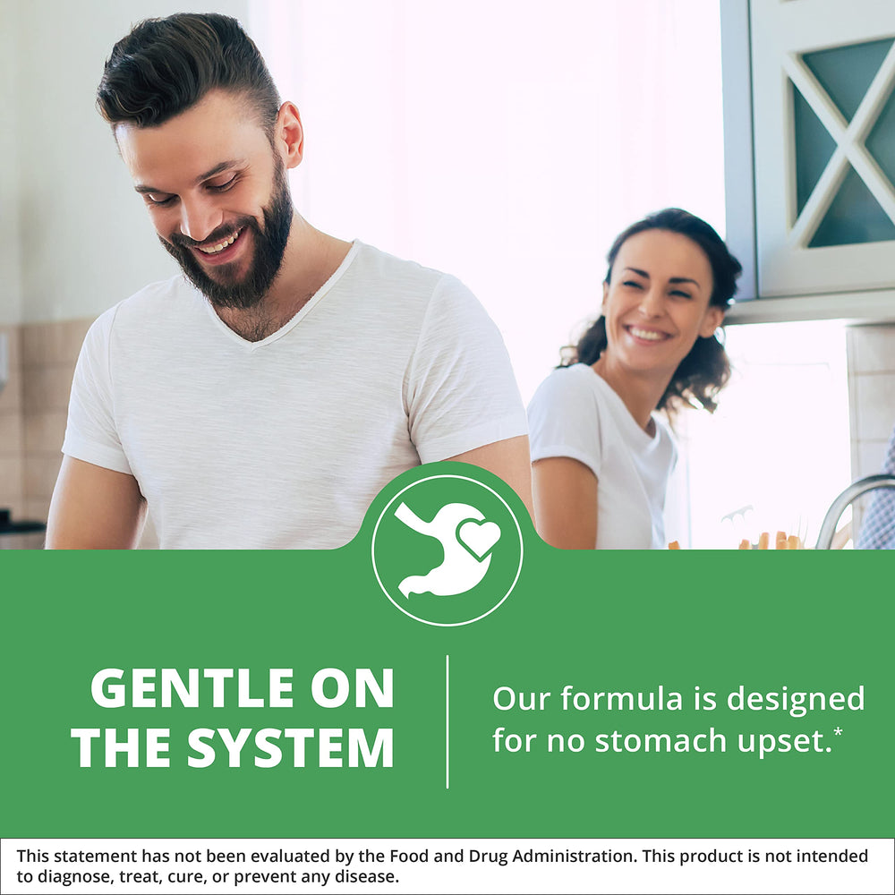 Product shown with text highlighting sleep, energy, immune support and joint health benefits