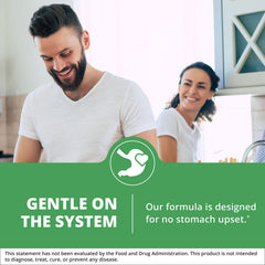 Product shown with text highlighting sleep, energy, immune support and joint health benefits