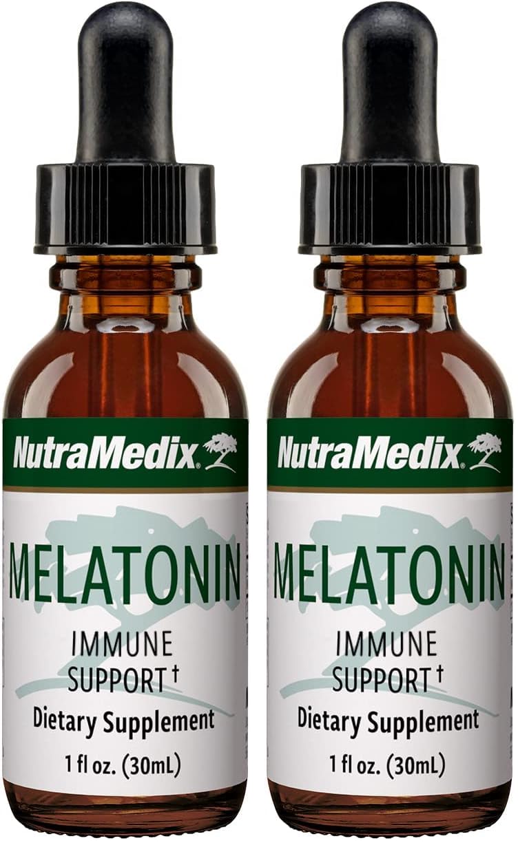NutraMedix Melatonin Night Time Drops bottle front