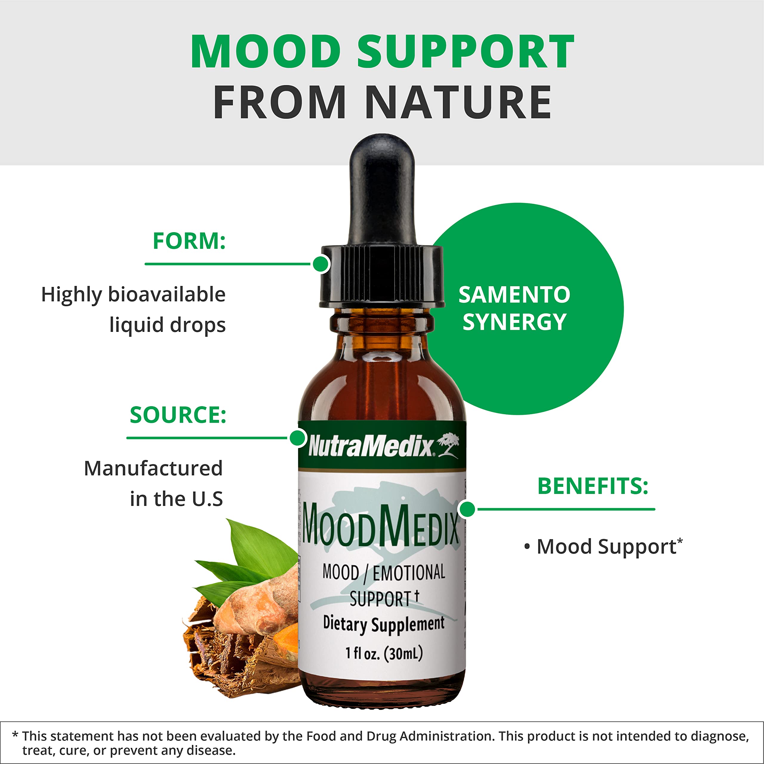 Cat's Claw and turmeric immune boost label on bottle