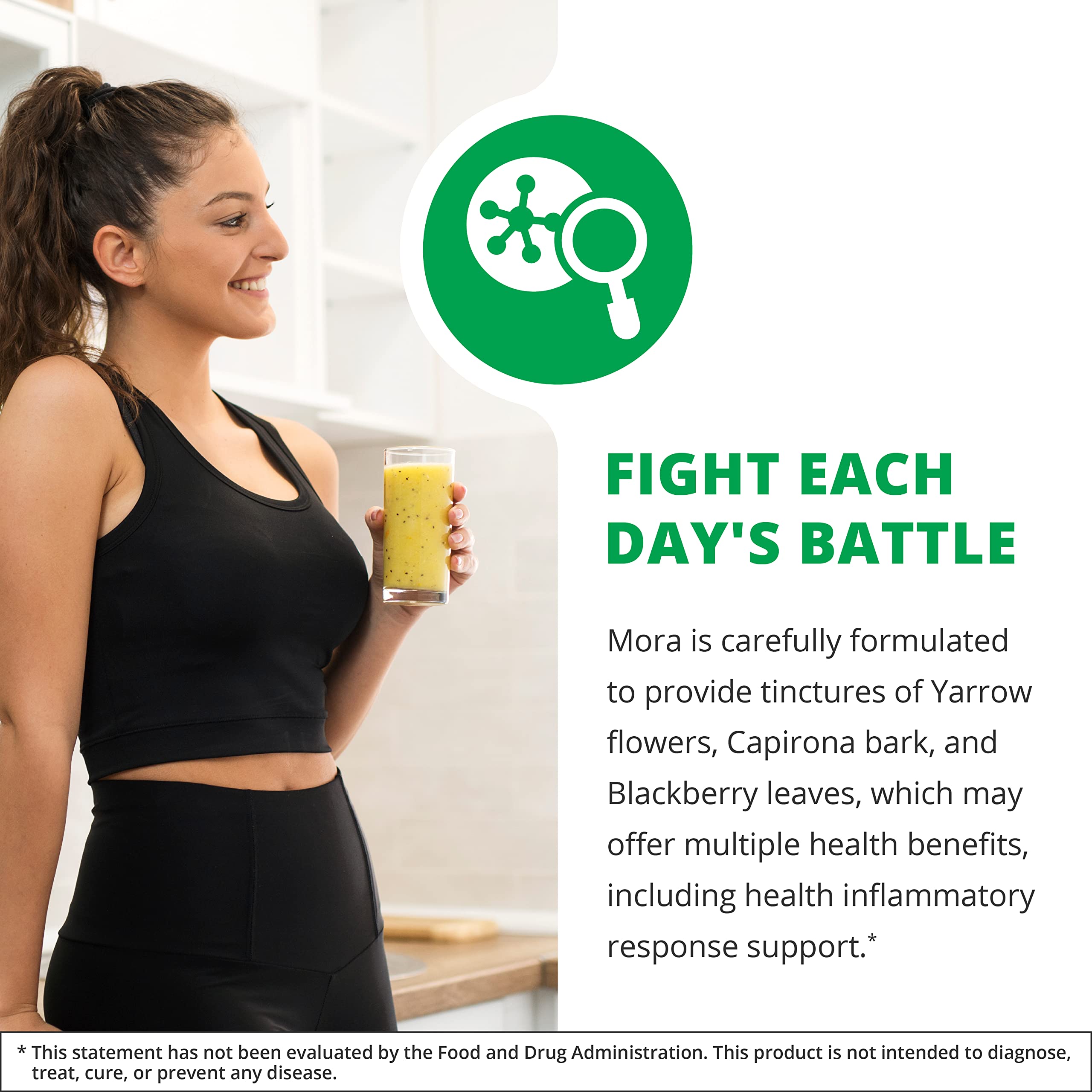 Droplet being dispensed from Mora Yarrow Extract dropper