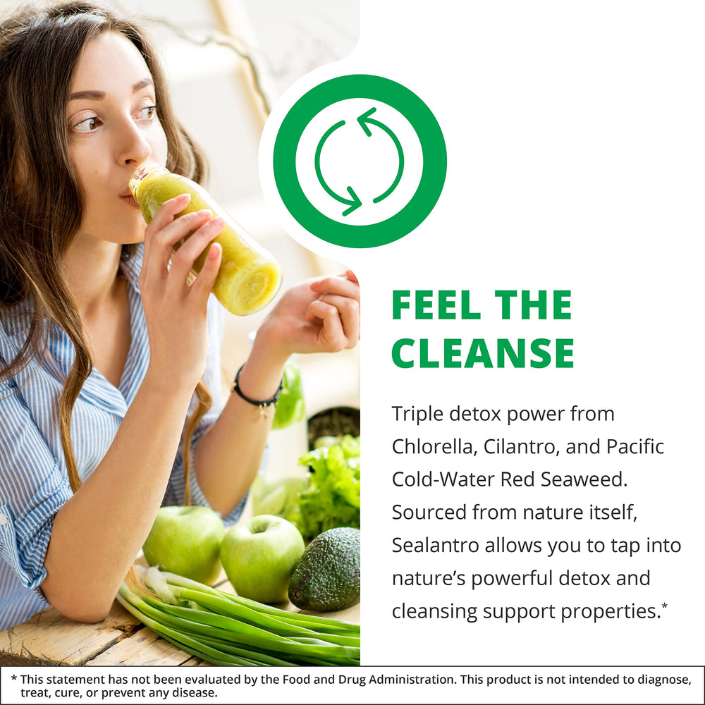 Pacific cold-water red seaweed in Sealantro formula