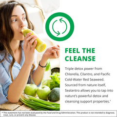 Pacific cold-water red seaweed in Sealantro formula