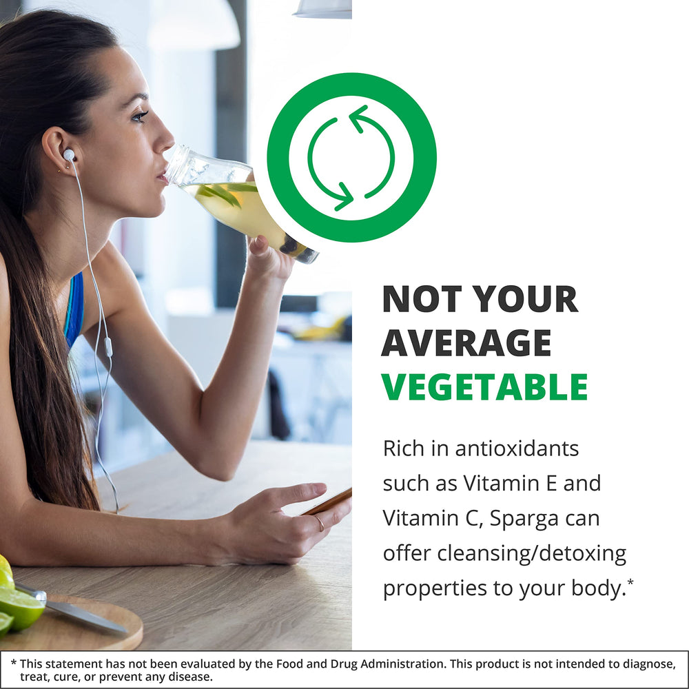 Dropper releasing Sparga liquid into a glass