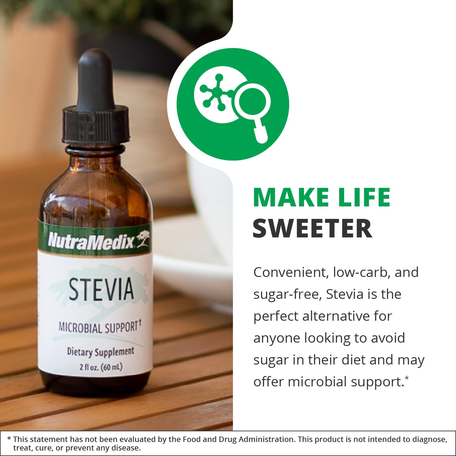 NutraMedix Stevia Liquid Drops packaging