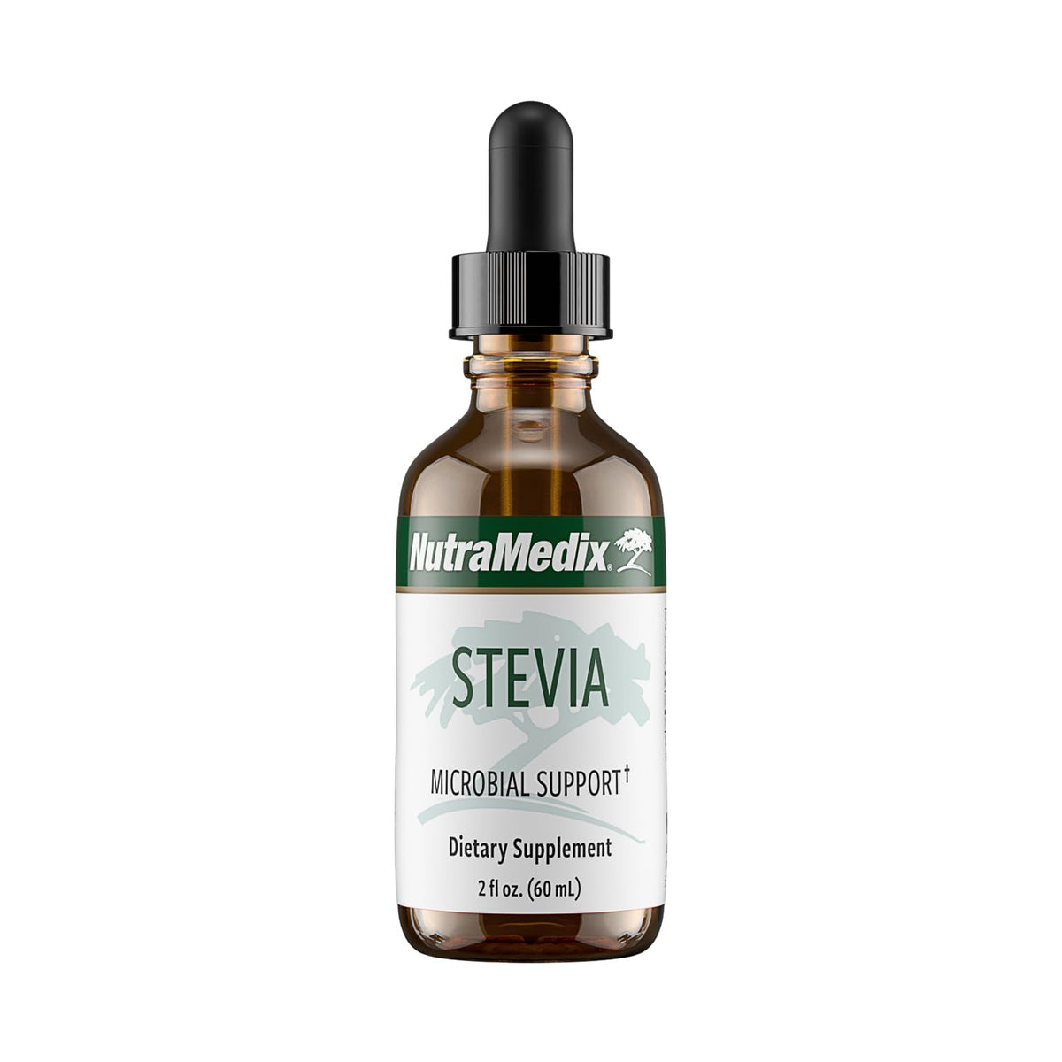 NutraMedix Sweet Leaf Stevia Liquid Drops 2 oz bottle front view