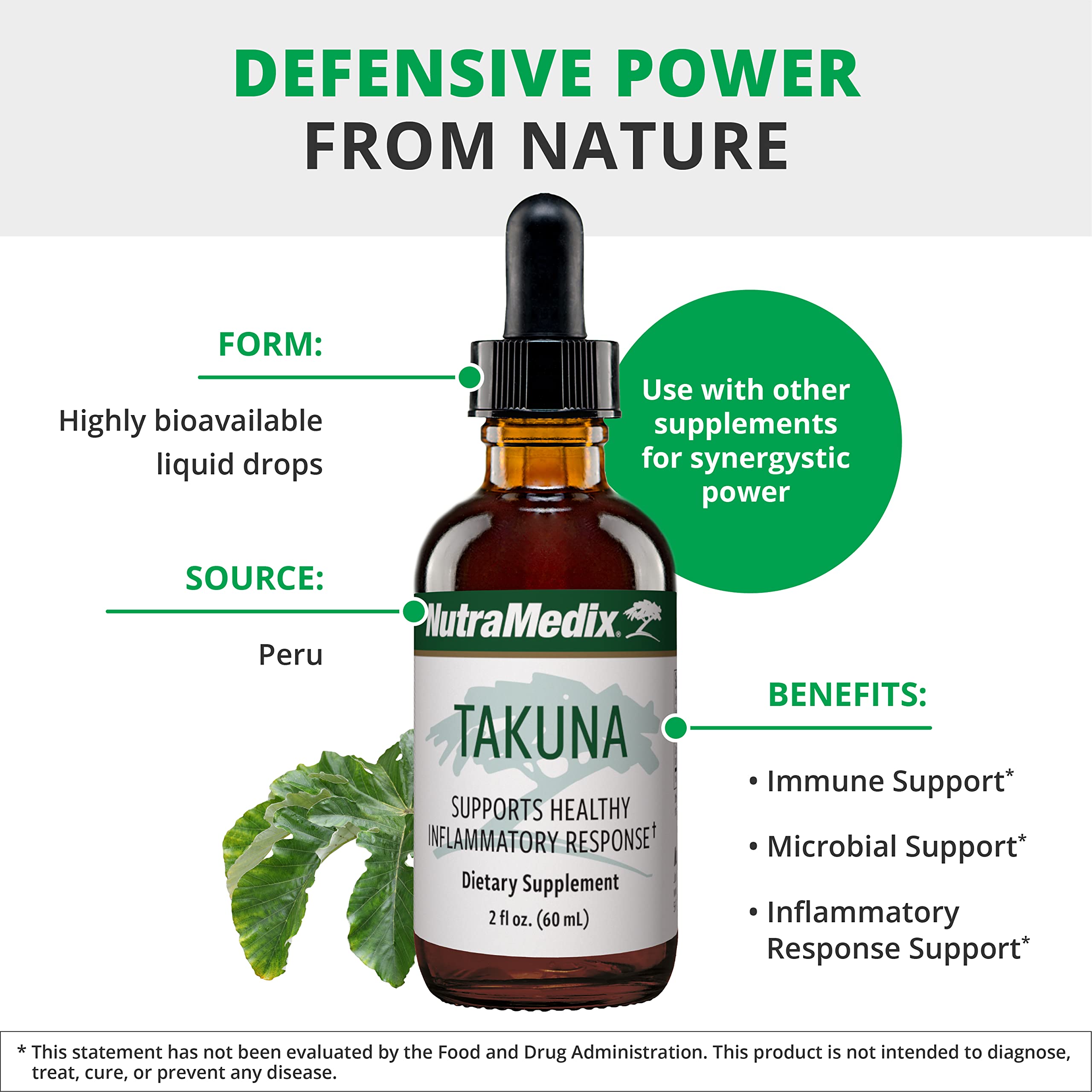 Wild-harvested Peruvian ingredients used in NutraMedix Takuna Blanca formula