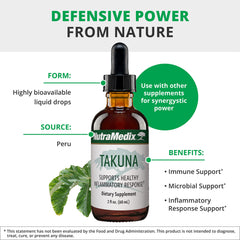 Wild-harvested Peruvian ingredients used in NutraMedix Takuna Blanca formula