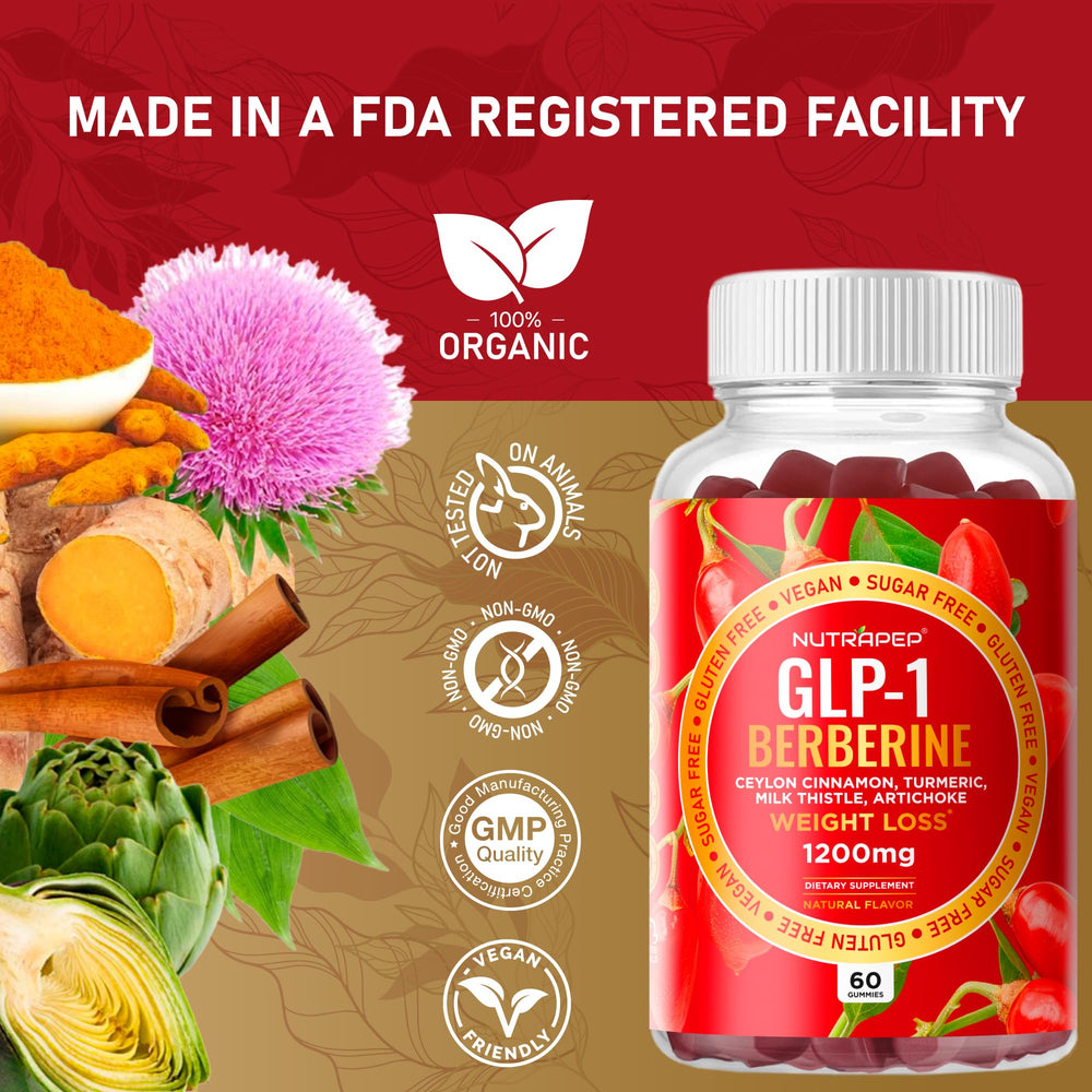 Turmeric, milk thistle and artichoke ingredients in NutraPep Gummies