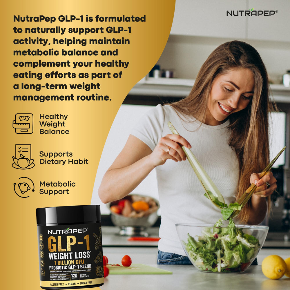 Ingredients collage featuring Berberine, Cinnamon, Resveratrol, Raspberry Ketones, Probiotics