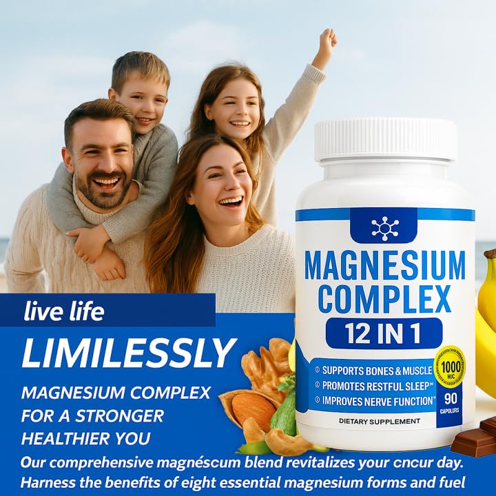 Bone and muscle support magnesium wellness