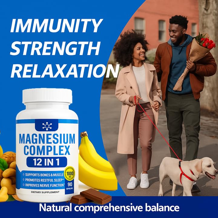 Illustration of magnesium for energy support