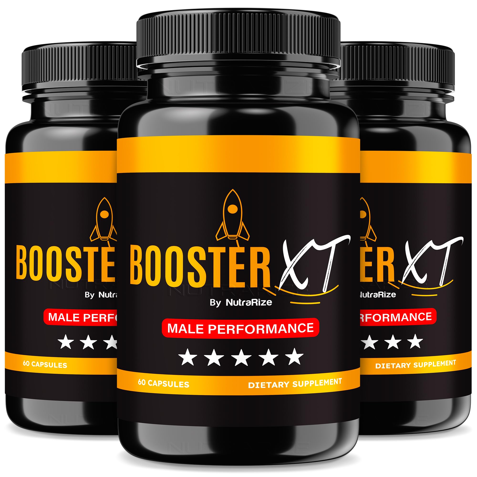 NutraRize Booster XT Pack of 3 bottles - front view