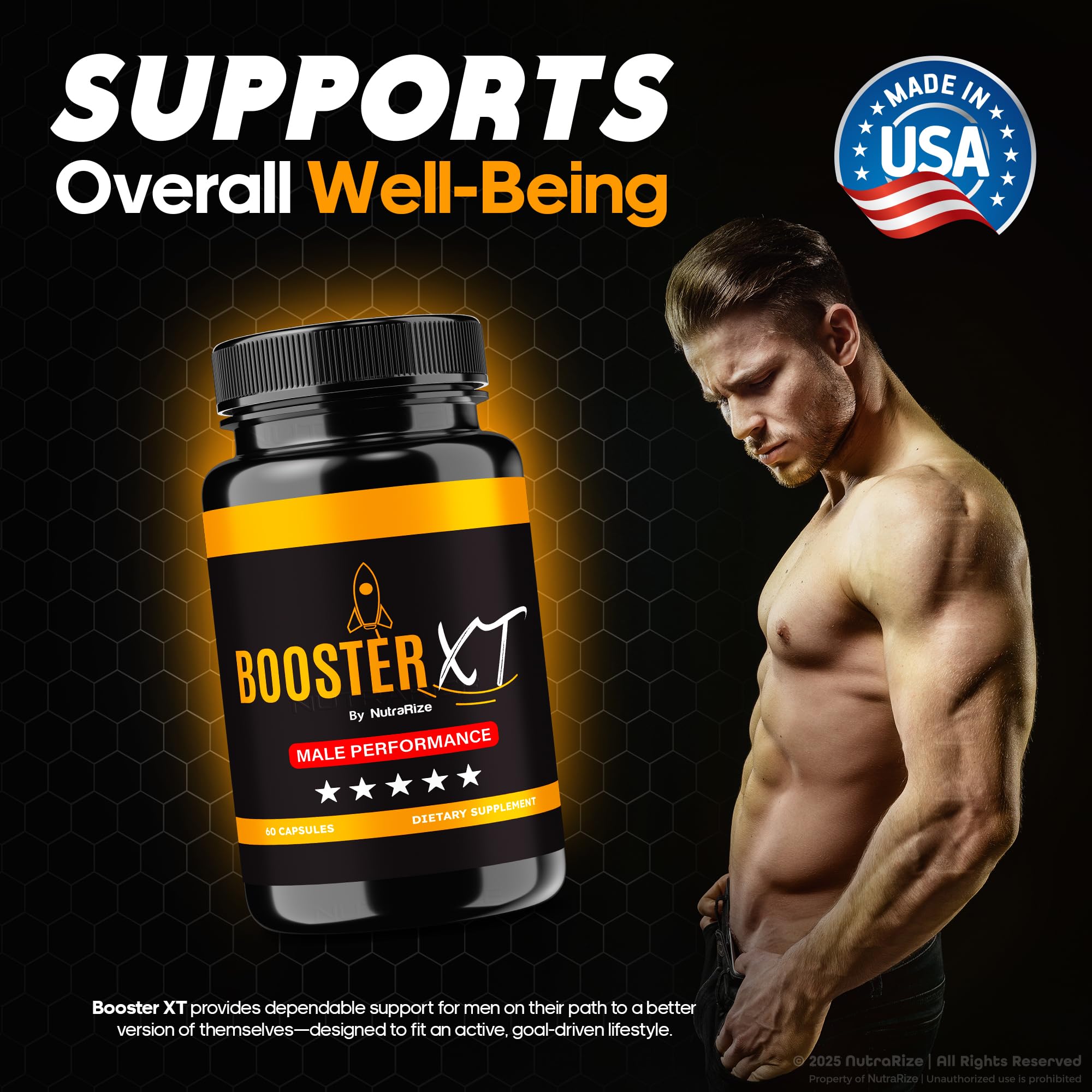 NutraRize Booster XT 3-pack display