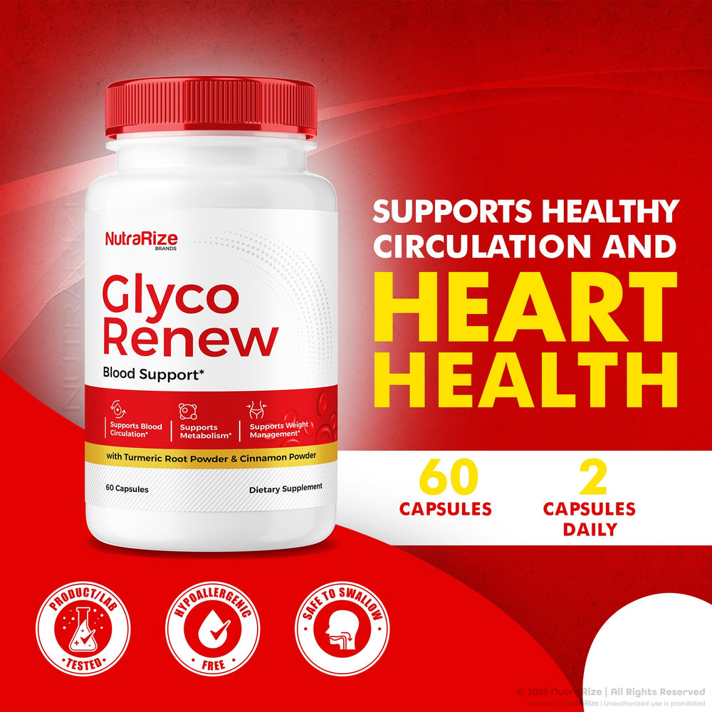 Healthy lifestyle concept with Glyco Renew