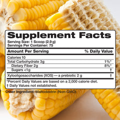 Nutrasumma XOS Prebiotic Power packaging and box