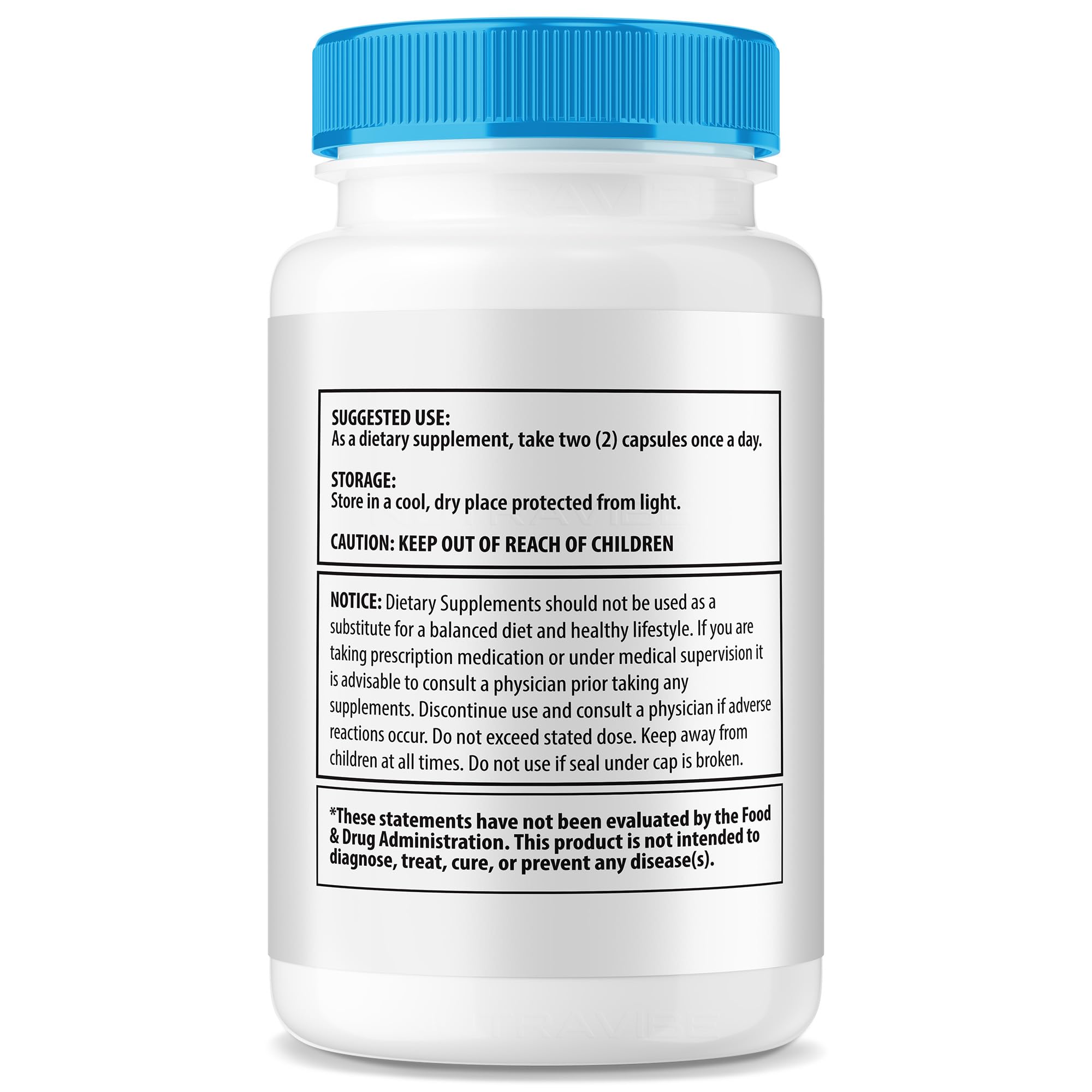 Boost TRT Advanced Formula label on bottle