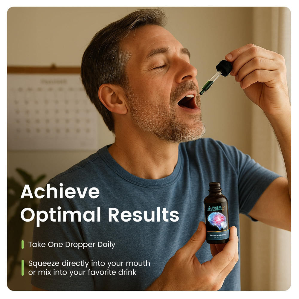 Nutraville Pineal Guardian X open cap for quick access