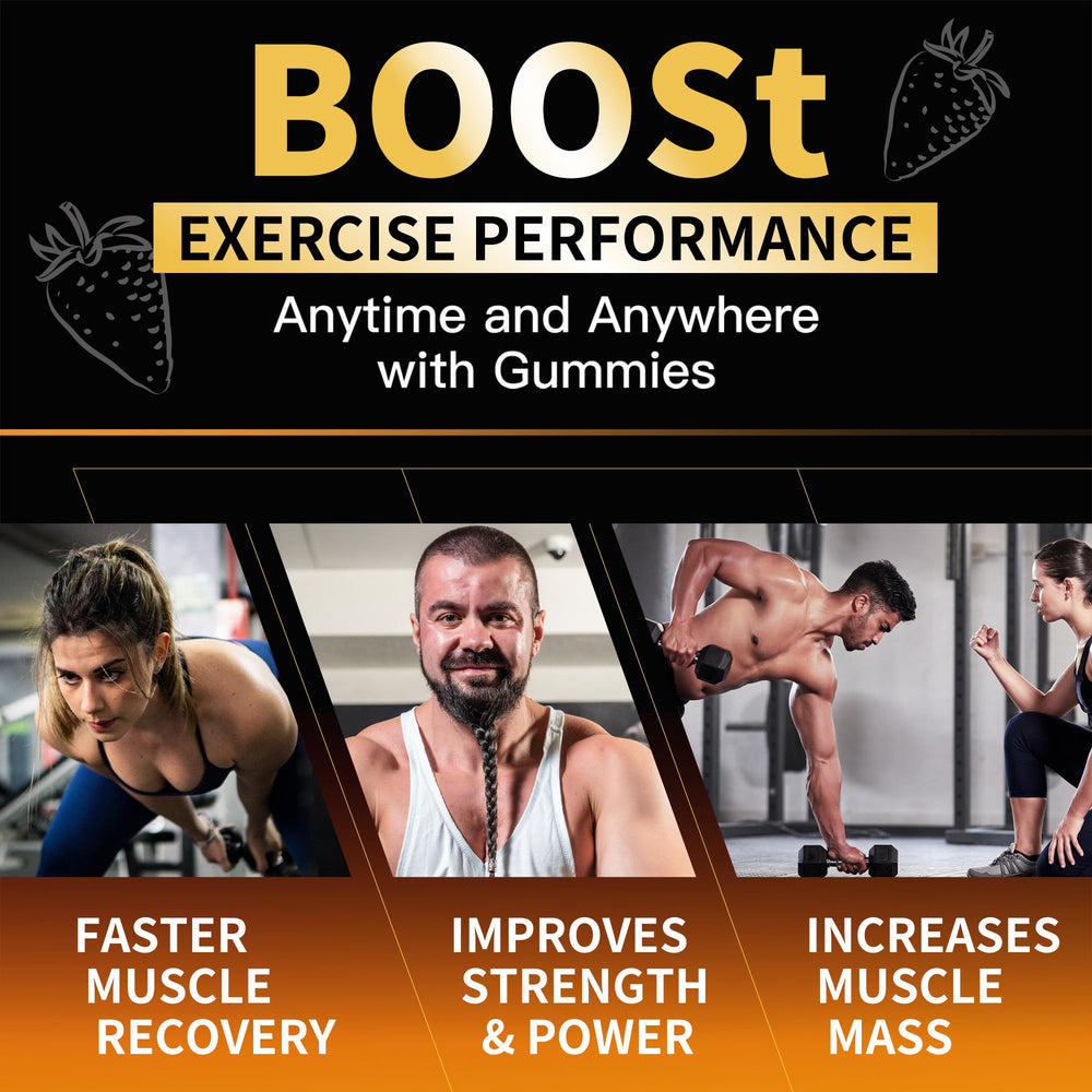 Benefits: muscle strength, recovery and endurance from creatine gummies
