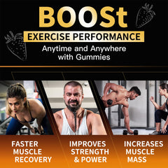 Benefits: muscle strength, recovery and endurance from creatine gummies