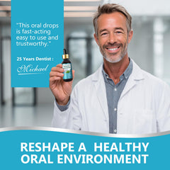 Fresh breath concept with confident smile