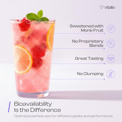 NutraVōs Vitalix close-up label showing transparent ingredient disclosure.