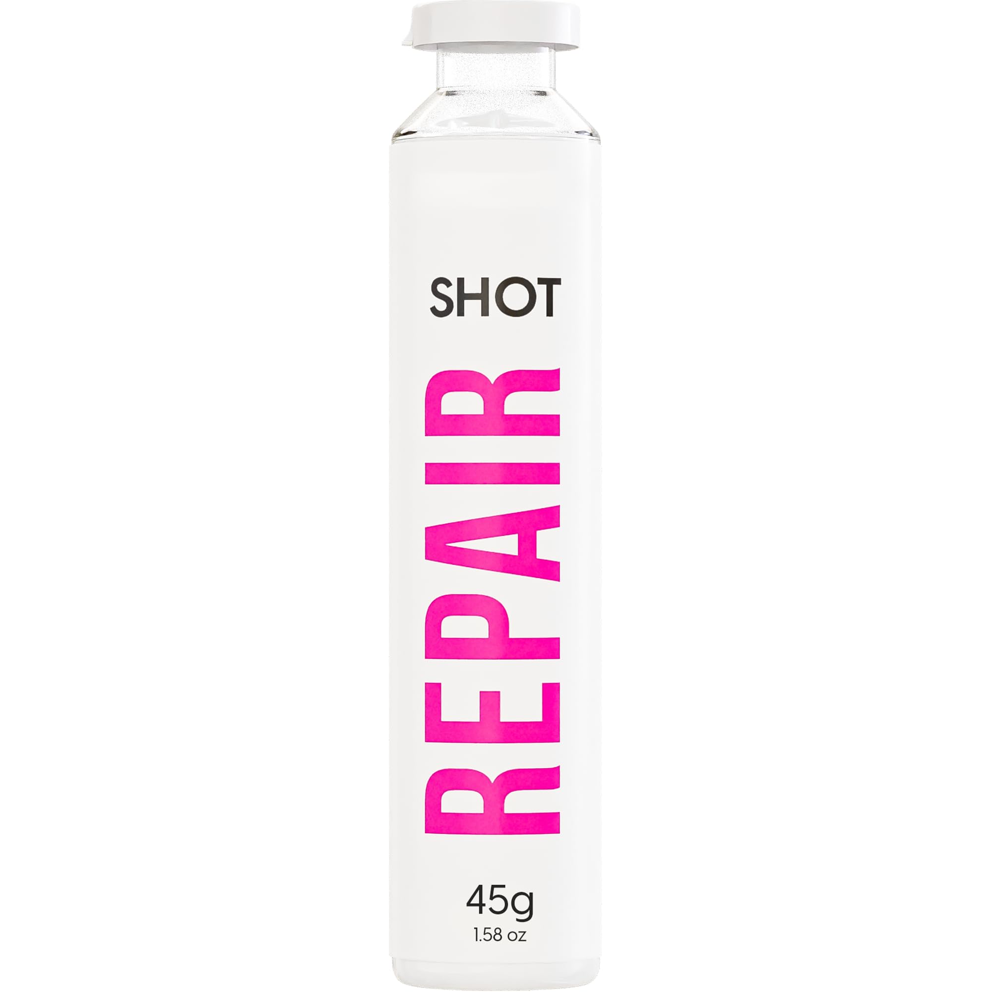 Nutree Professional Keratin Shot bottle closeup highlighting hydration benefits