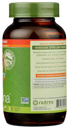 Nutritional highlights: protein, beta carotene, iron, B12, chlorophyll