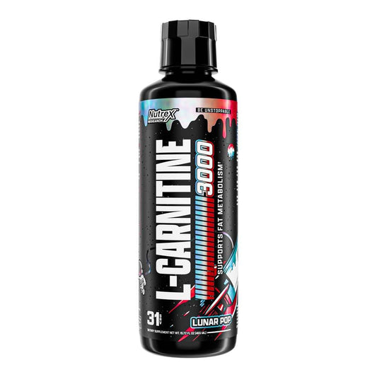 Nutrex Liquid Carnitine 3000 Lunar Pop bottle – front view