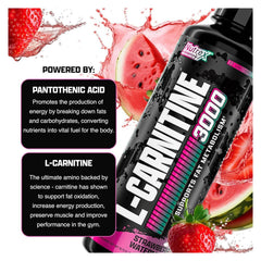 Nutrex Liquid Carnitine 3000 Lunar Pop ingredients