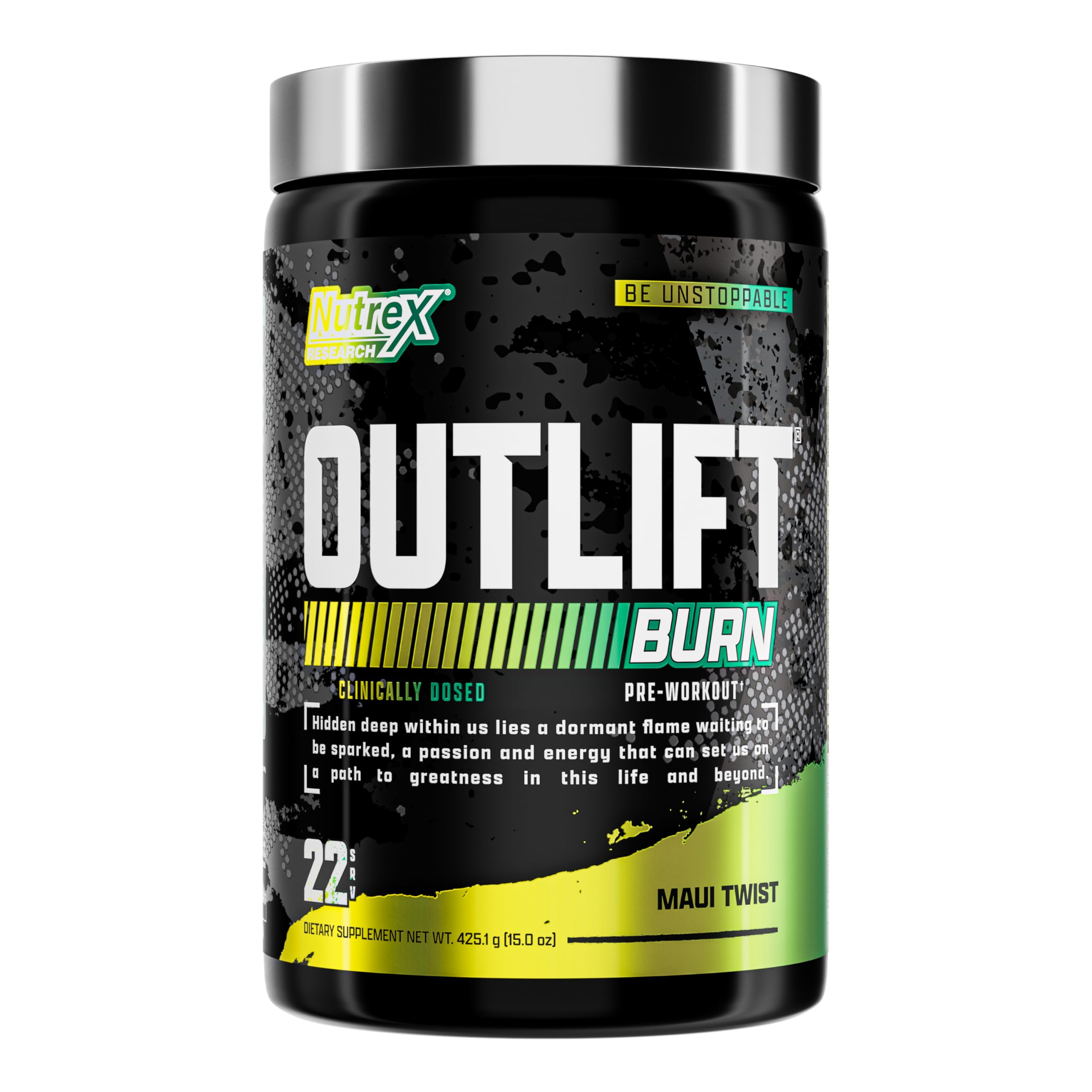 Nutrex Outlift Burn Maui Twist front label