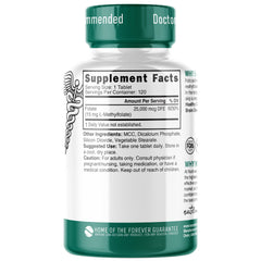Close-up illustrating bioactive 5-MTHF methylfolate form