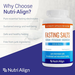 Nutrition facts and ingredients on Nutri-Align packaging