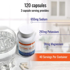 Boxed Nutri-Align Fasting Salts with 120 capsules
