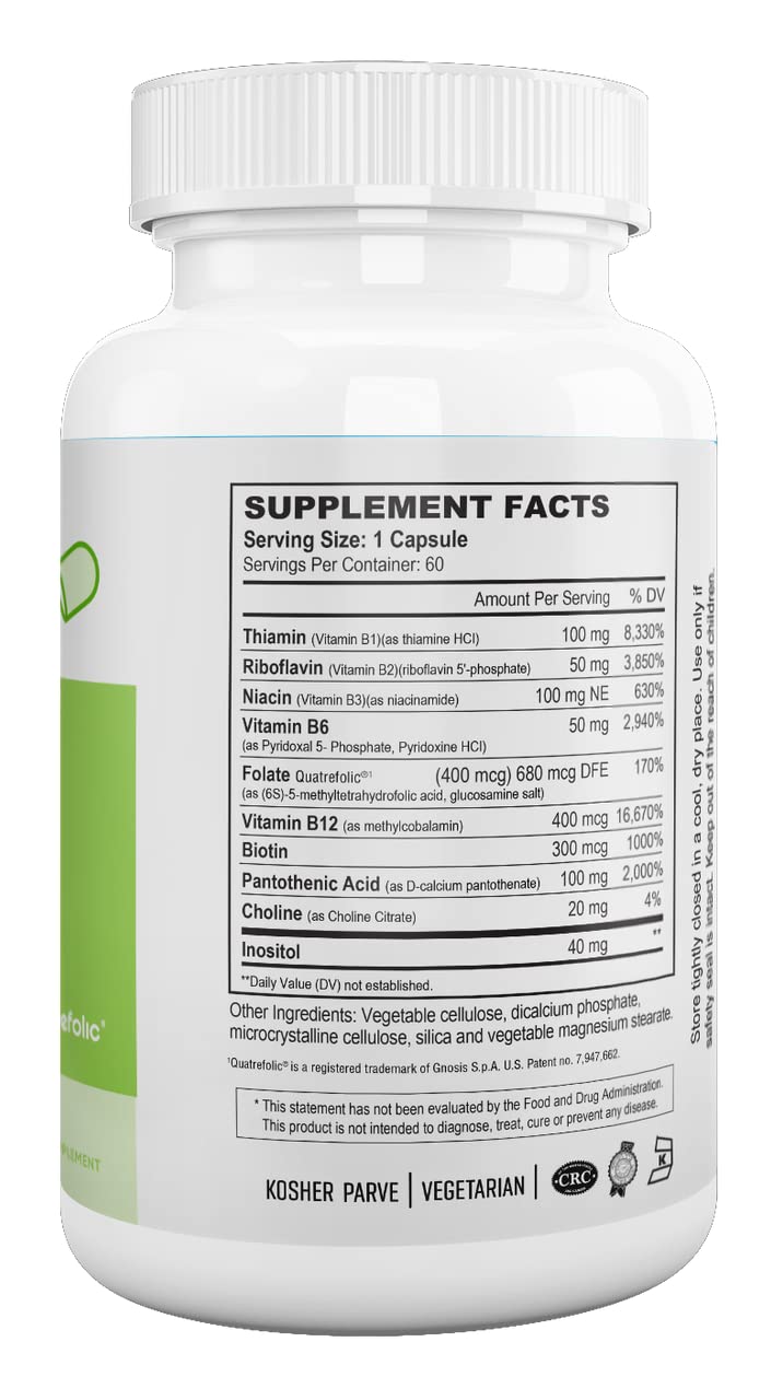 Nutri-Supreme close-up of capsule texture showcasing high-quality active B vitamin forms