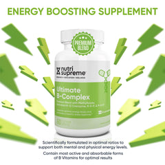 Nutri-Supreme bottle on breakfast table showing daily use and convenient once-daily dosing