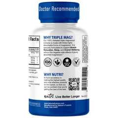 Note of third-party testing in USA with GMP/FDA-certified facilities
