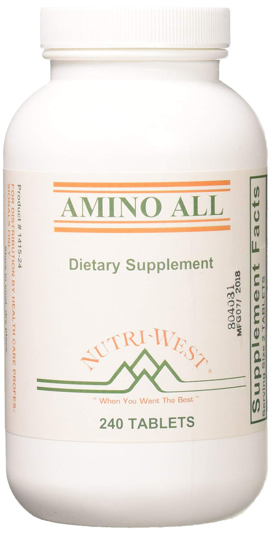 Nutri-West Amino All 240 Tablets bottle front