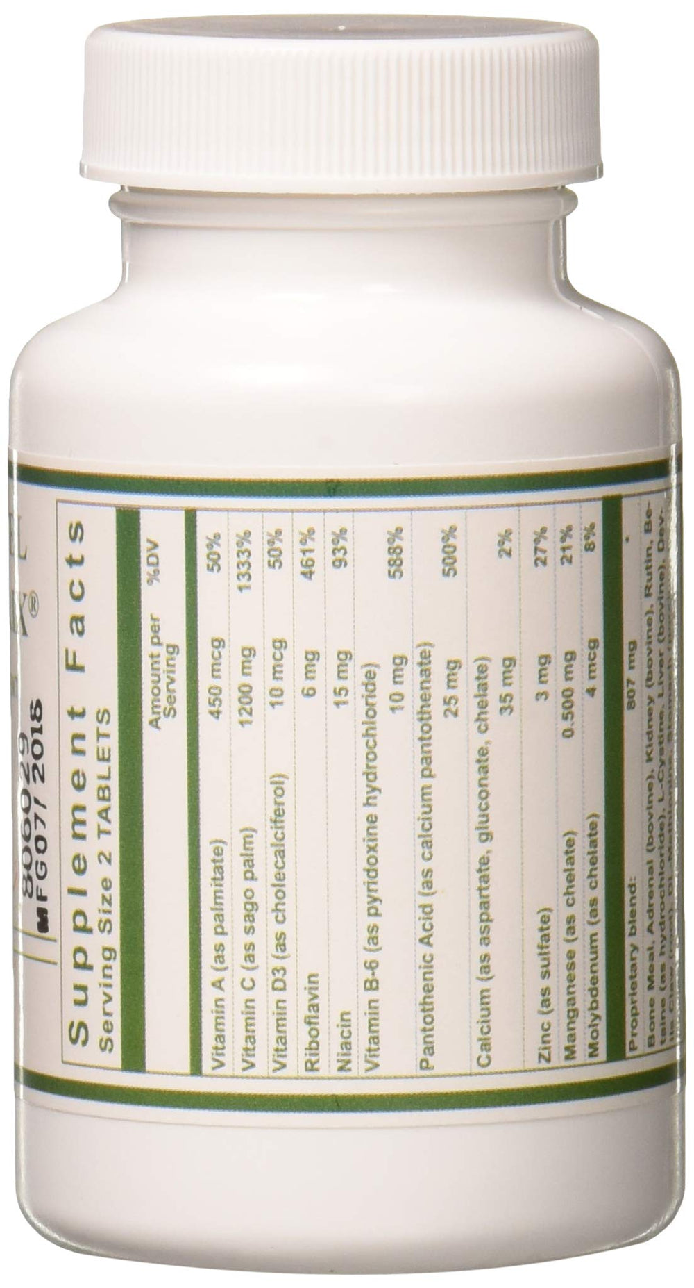 Close-up of Nutri-West Core Level Bone Matrix tablets