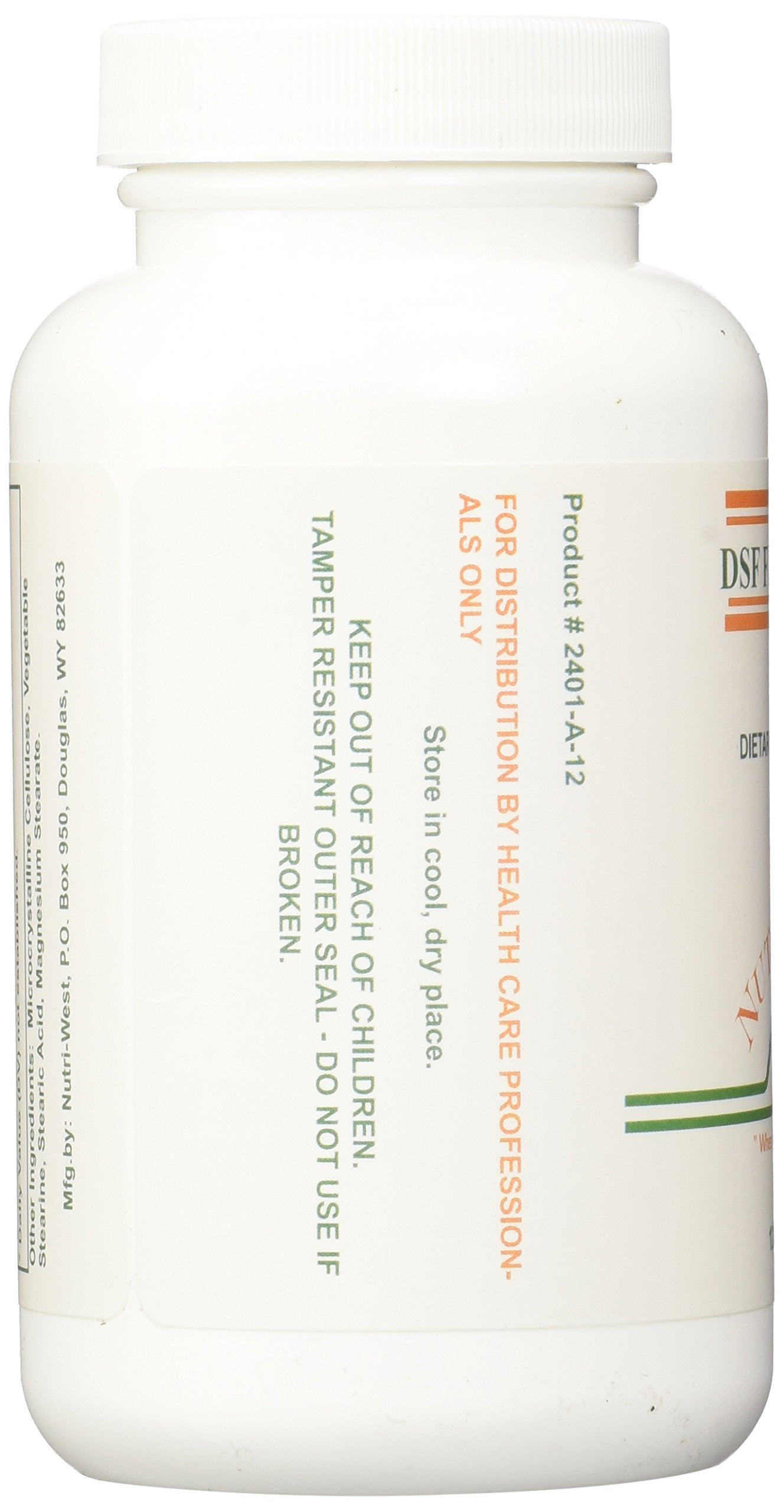 Nutri-West DSF Formula bottle open showing convenient daily use