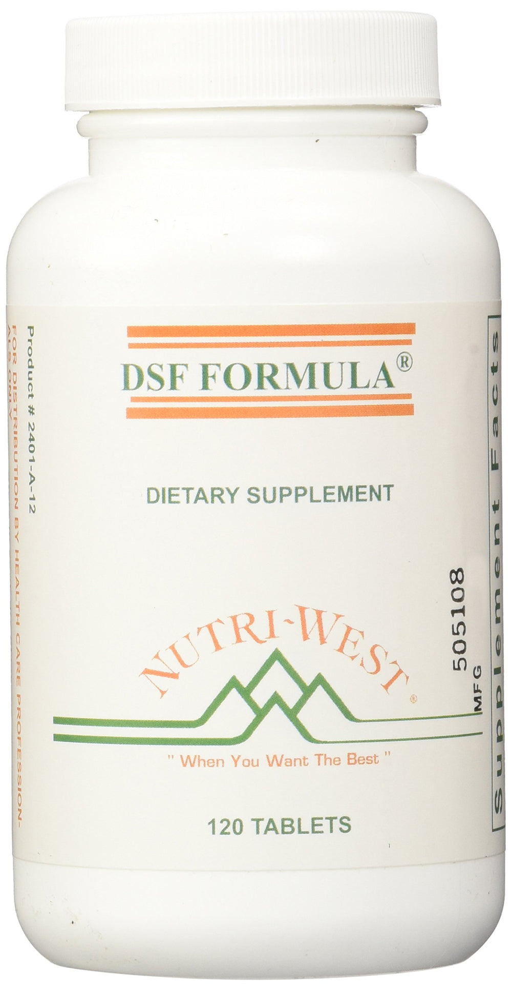 Nutri-West DSF Formula tablets packshot for daily wellness support