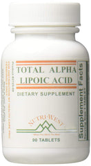 Nutri-West Total Alpha Lipoic Acid-90 bottle front view