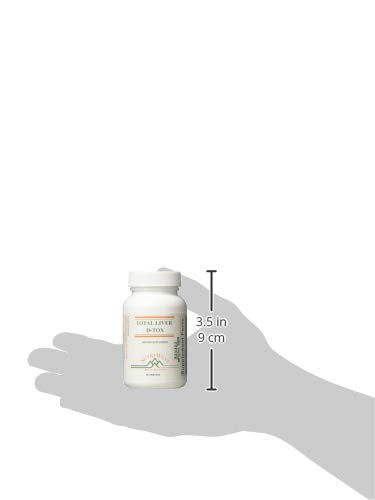 Nutri-West Total Liver-D-Tox 60 bottle – label