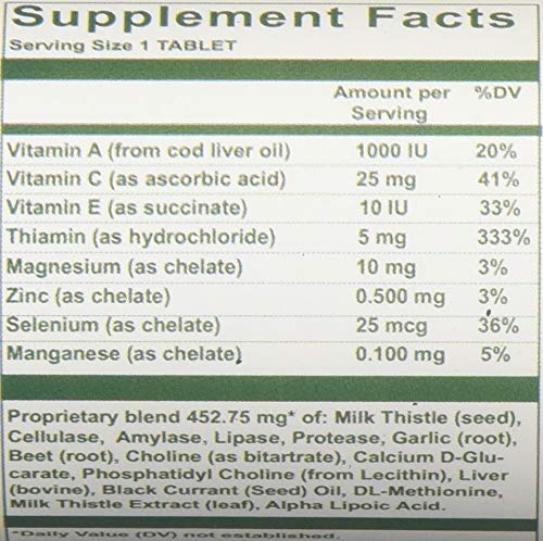 Nutri-West Total Liver-D-Tox 60 packaging – side view