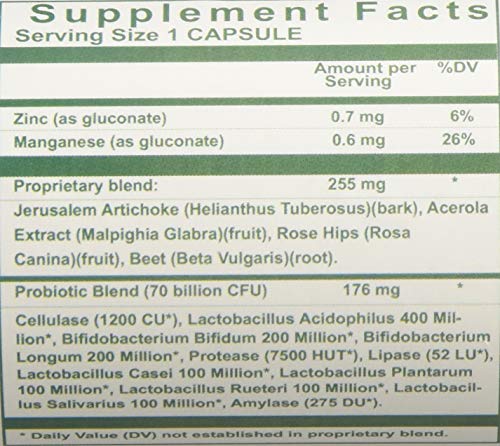 Total PROBIOTICS 120 packaging and bottle