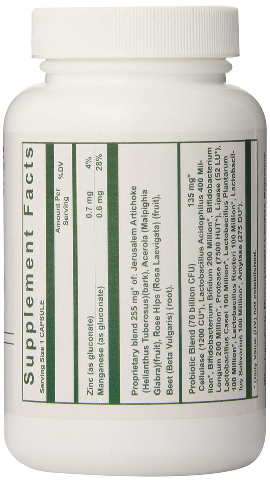 Nutri-West Total Probiotics bottle side view
