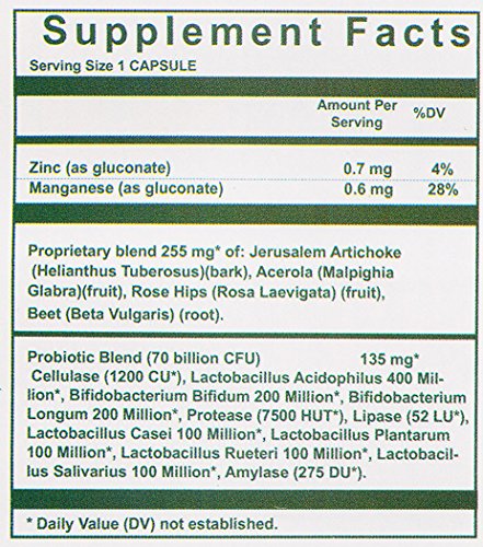 Nutri-West Total Probiotics on a shelf with a clean label.