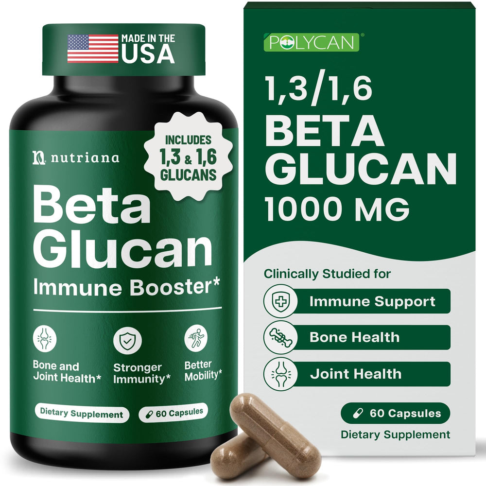 Hero image for Nutriana Beta Glucan 1000mg capsules